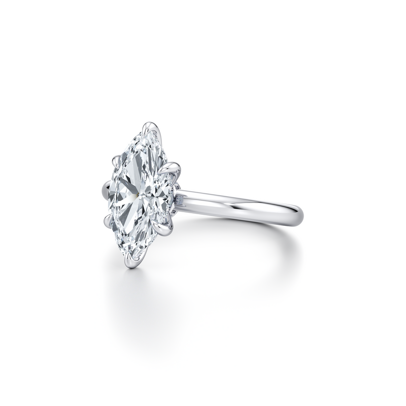 Audrey Solitaire Lab Diamond Engagement Ring image 38