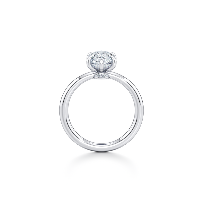 Audrey Solitaire Lab Diamond Engagement Ring image 40