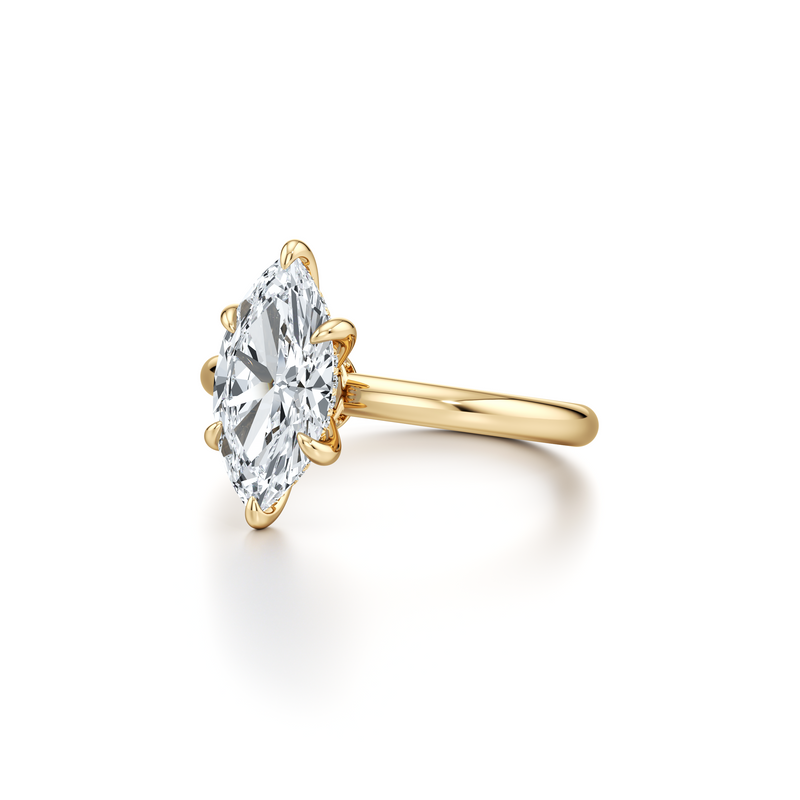 Audrey Solitaire Lab Diamond Engagement Ring image 34