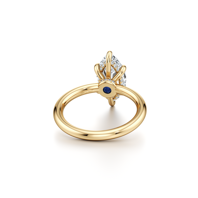 Audrey Solitaire Lab Diamond Engagement Ring image 35