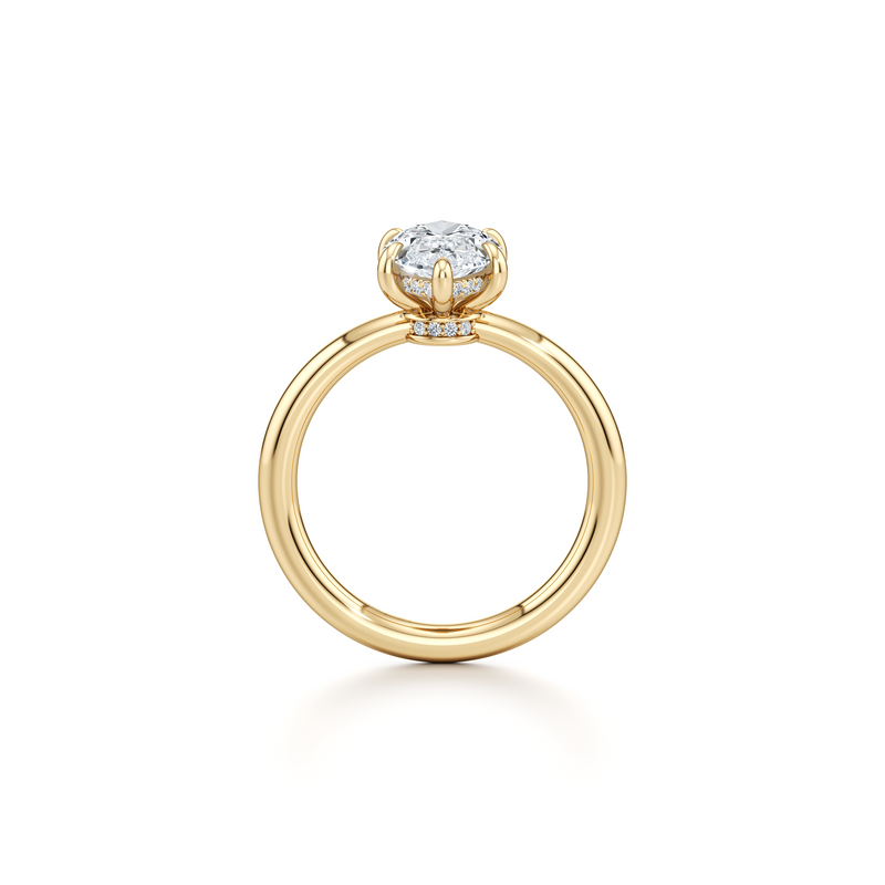 Audrey Solitaire Lab Diamond Engagement Ring image 36