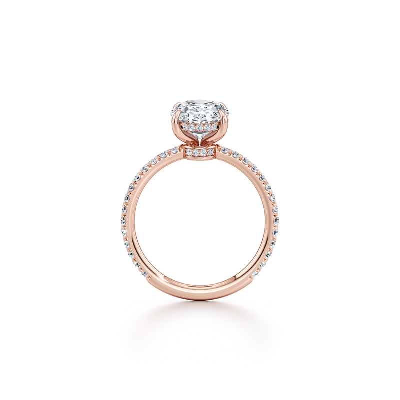 Audrey Solitaire Lab Diamond Engagement Ring image 108