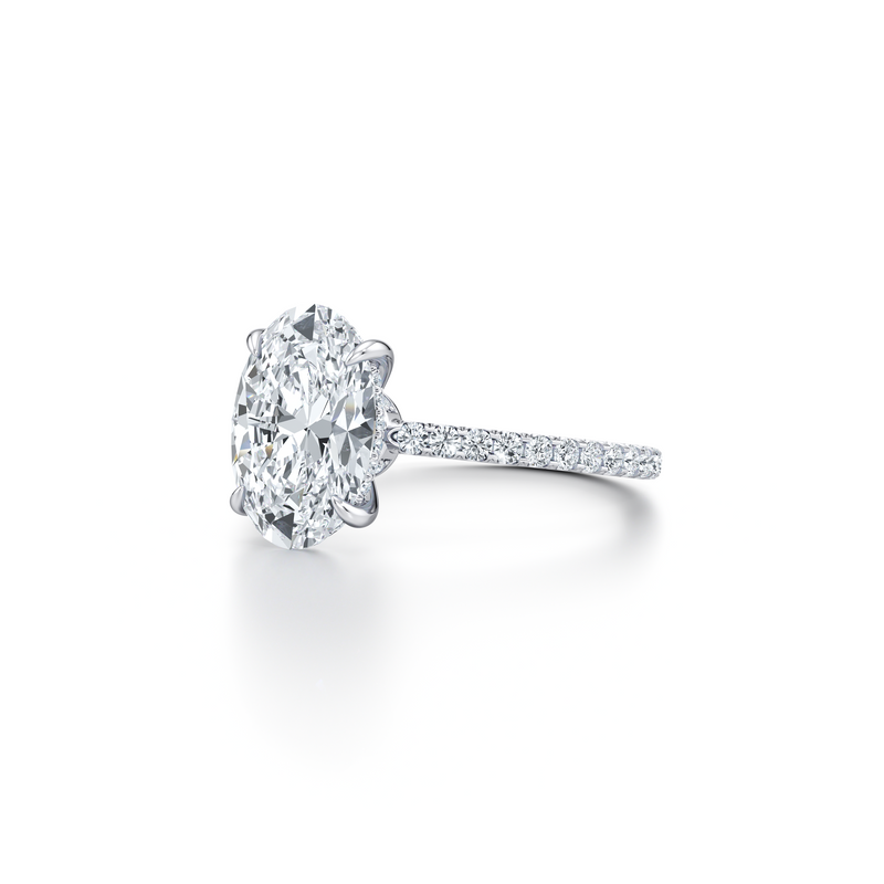 Audrey Solitaire Lab Diamond Engagement Ring image 98
