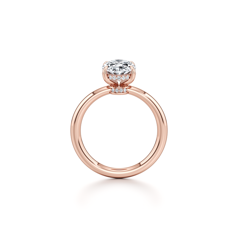 Audrey Solitaire Lab Diamond Engagement Ring image 60