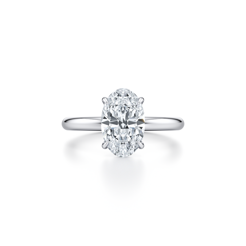 Audrey Solitaire Lab Diamond Engagement Ring image 49