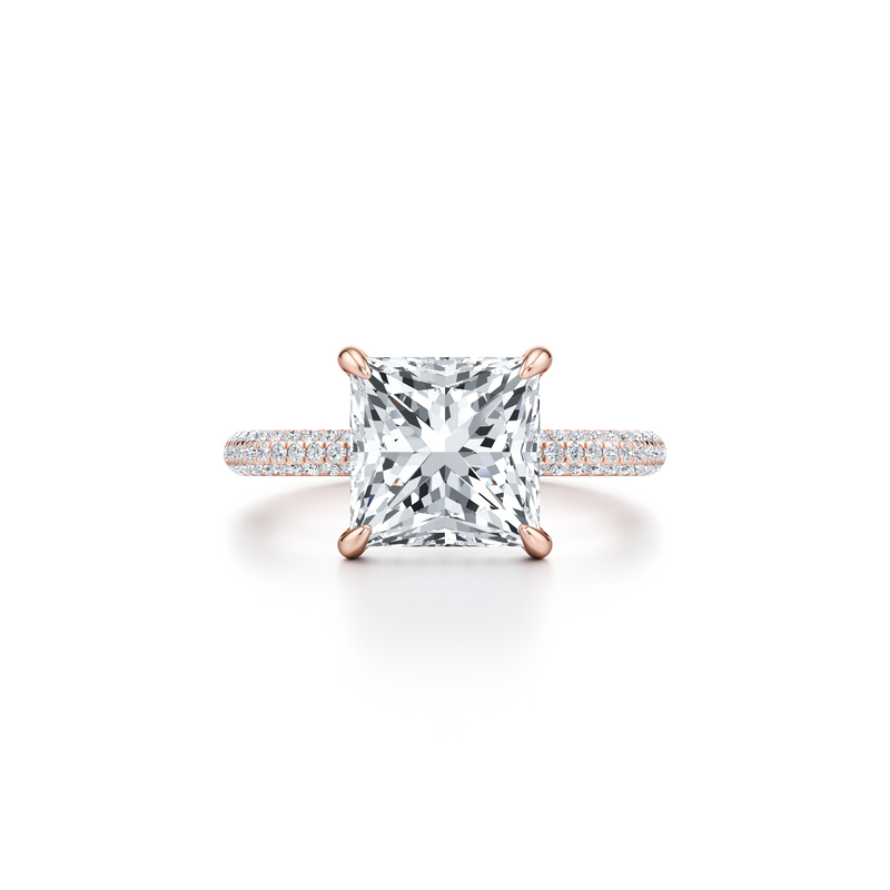 Audrey Solitaire Lab Diamond Engagement Ring image 9