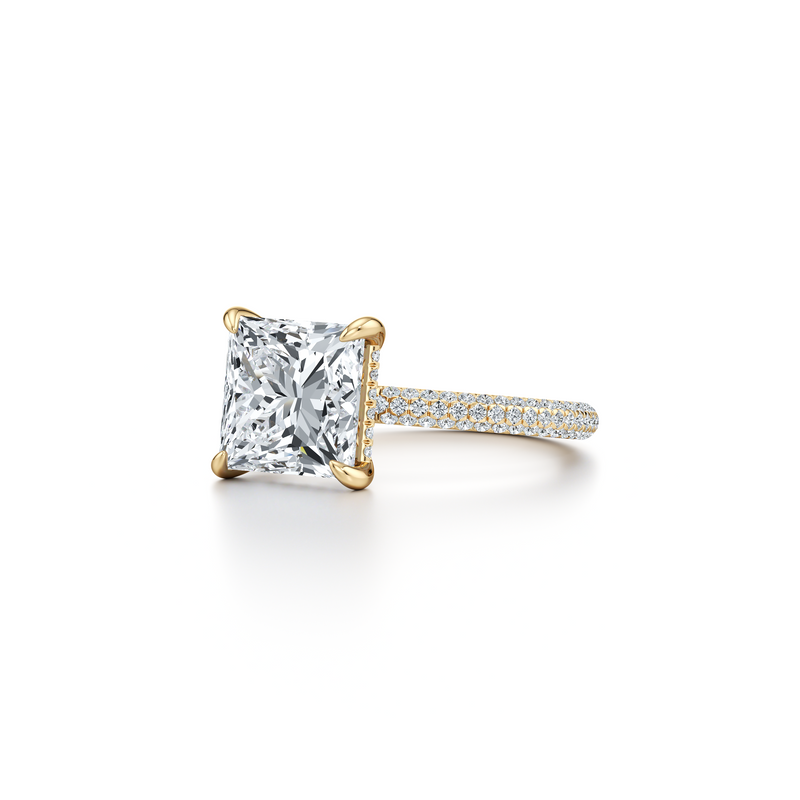 Audrey Solitaire Lab Diamond Engagement Ring image 6