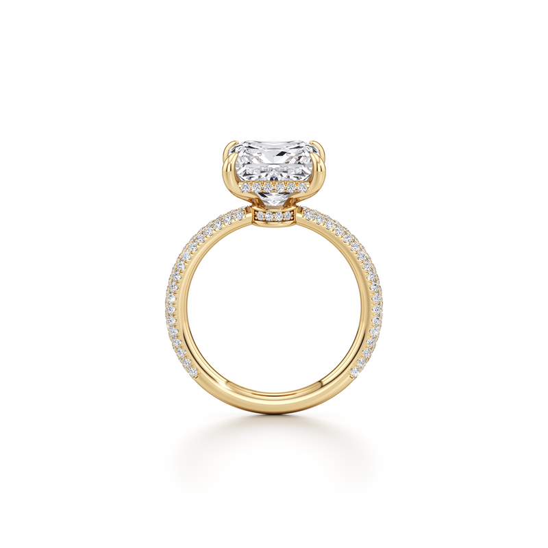 Audrey Solitaire Lab Diamond Engagement Ring image 8