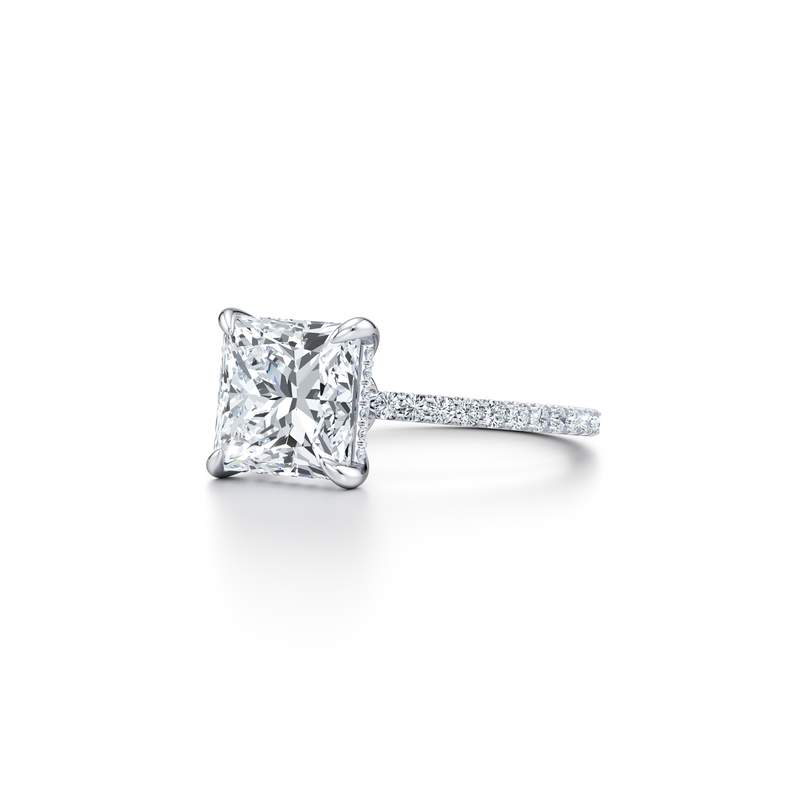 Audrey Solitaire Lab Diamond Engagement Ring image 14