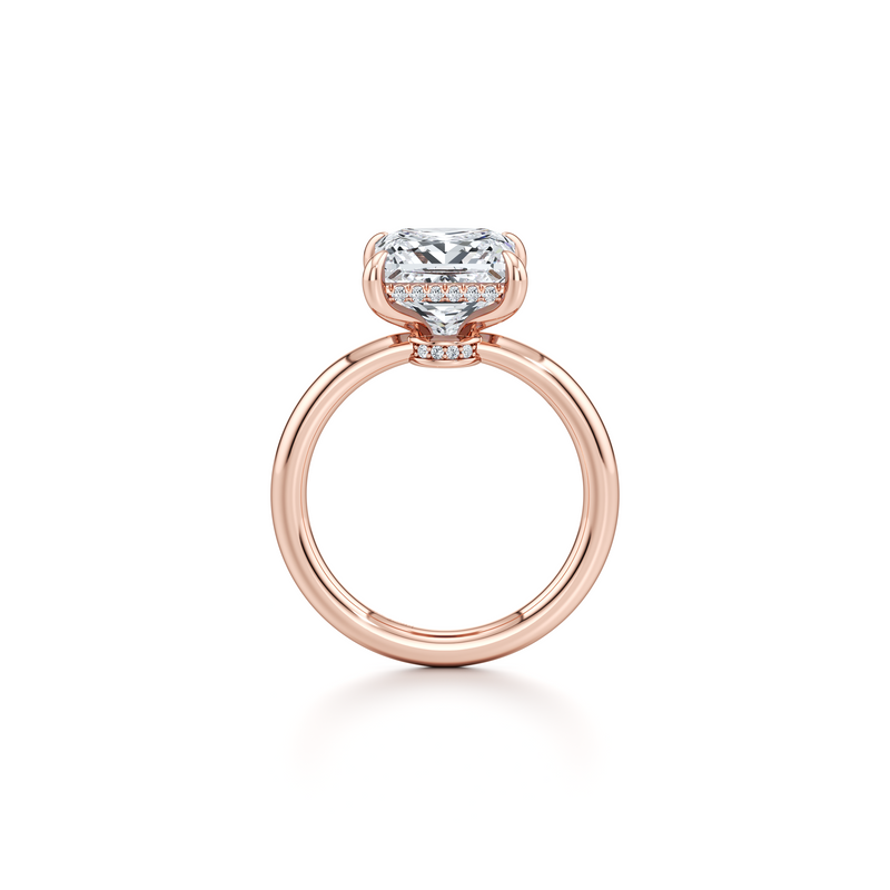Audrey Solitaire Lab Diamond Engagement Ring image 8