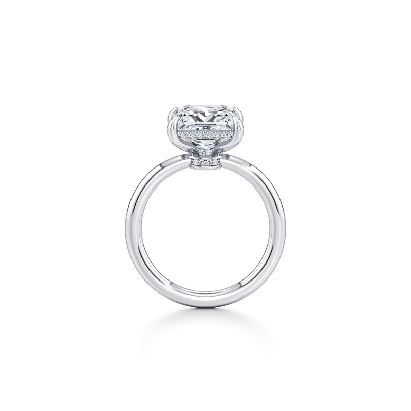 Audrey Solitaire Lab Diamond Engagement Ring image 15