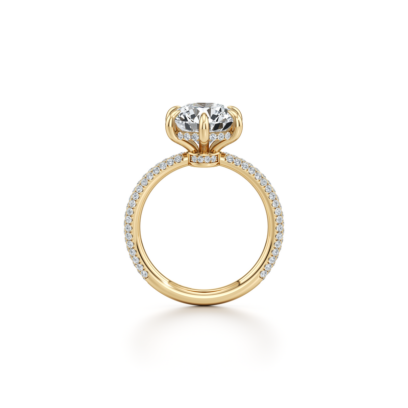 Audrey 6-Prong Solitaire Lab Diamond Engagement Ring image 8