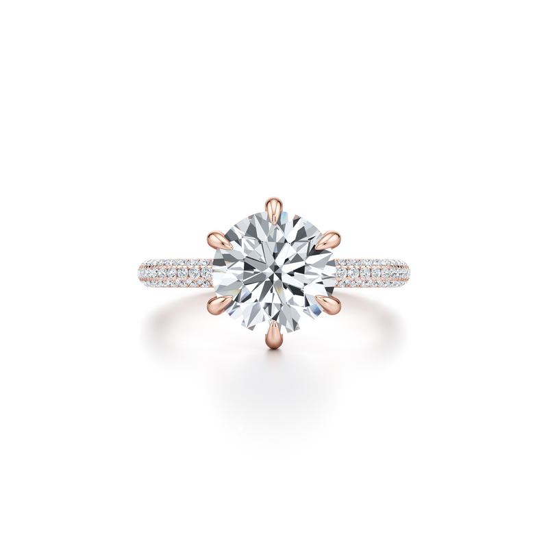 Audrey 6-Prong Solitaire Lab Diamond Engagement Ring image 9