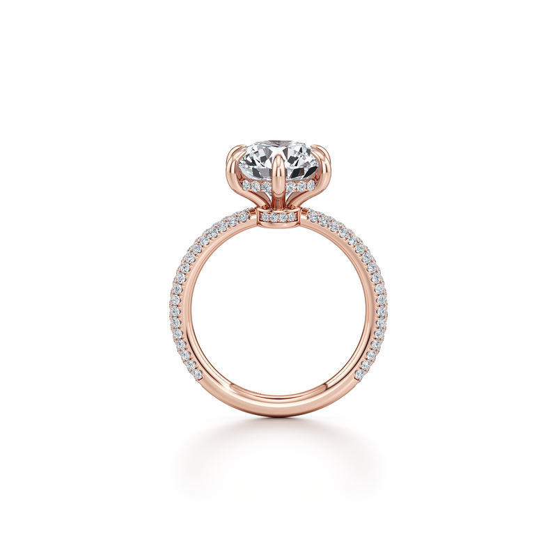 Audrey 6-Prong Solitaire Lab Diamond Engagement Ring image 12