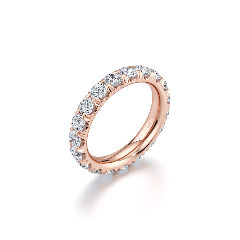 Audrey Large Lab Diamond Eternity Band image 3