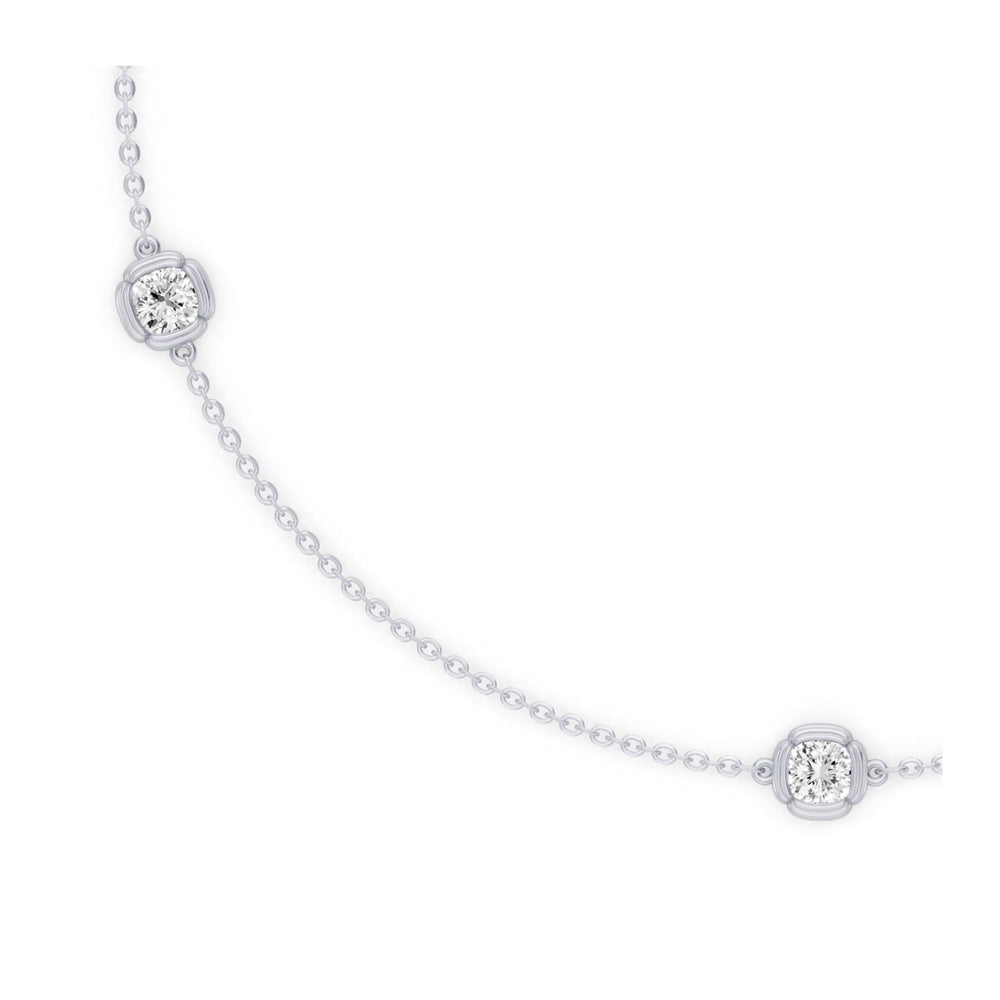 Dorée By The Yard Cushion Lab Diamond Bracelet image 2
