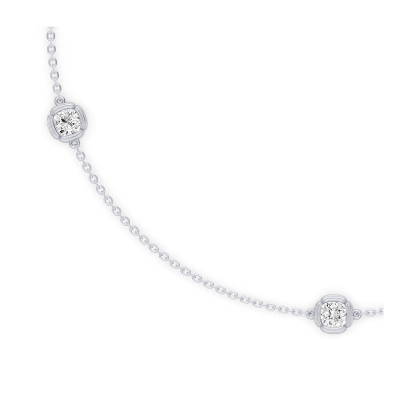 Dorée By The Yard Cushion Lab Diamond Bracelet image 2