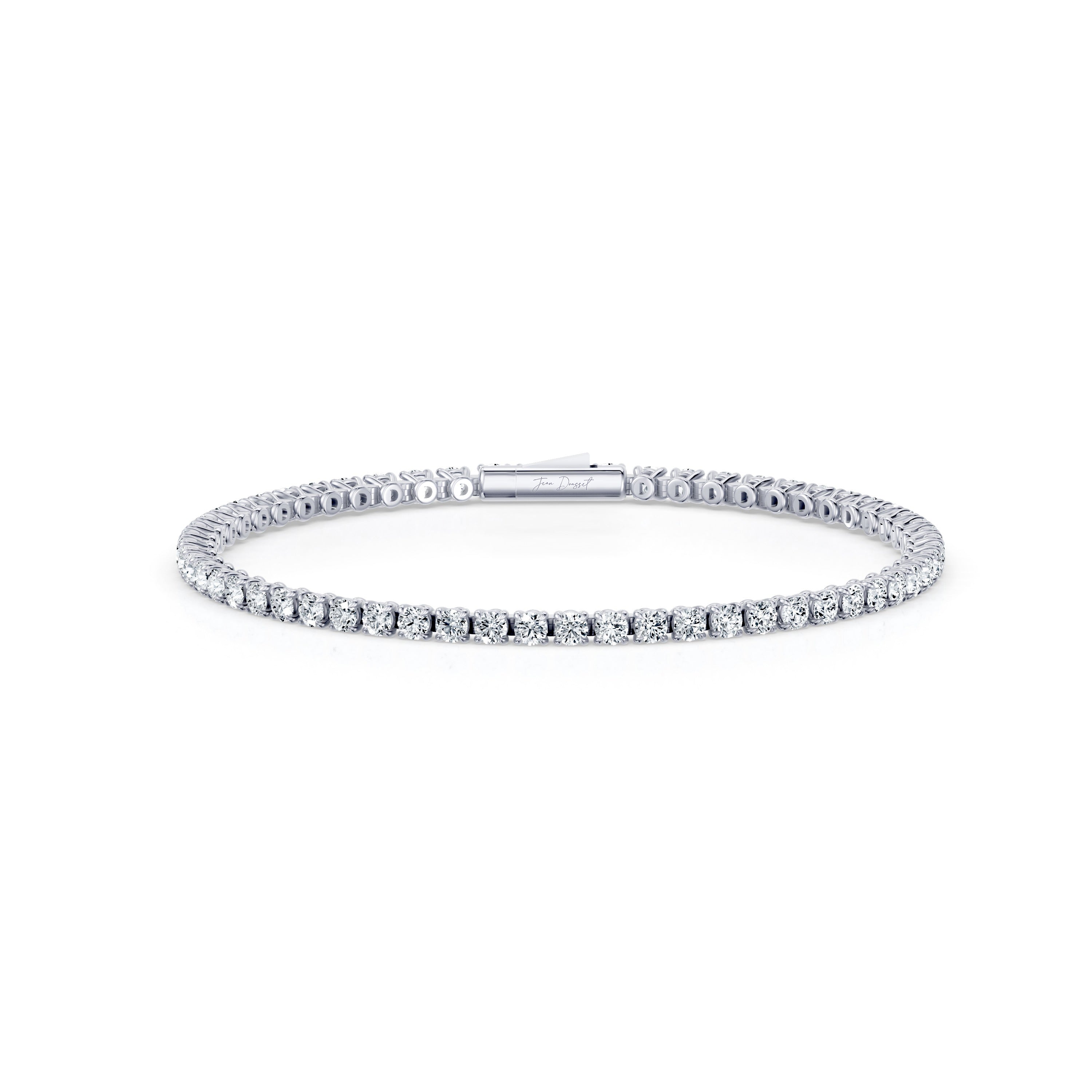 Olivia Round Brilliant Lab Diamond Tennis Bracelet