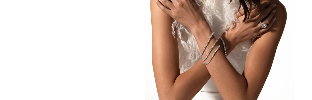 Diamond Bracelets Desktop Banner