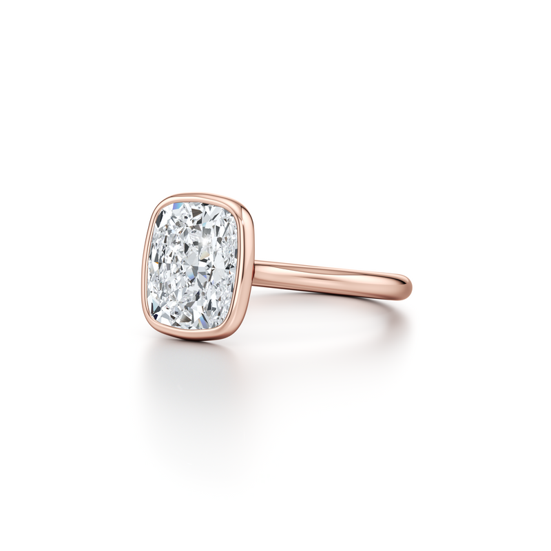Chelsea Bezel Solitaire Lab Diamond Engagement Ring image 52
