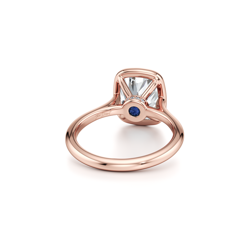 Chelsea Bezel Solitaire Lab Diamond Engagement Ring image 53
