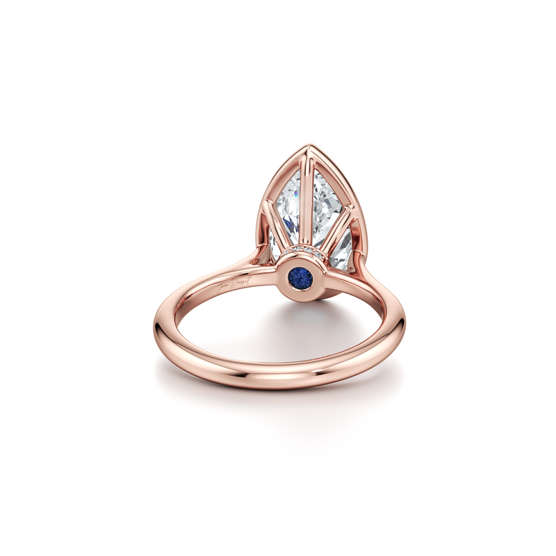 Chelsea Bezel Solitaire Lab Diamond Engagement Ring image 113