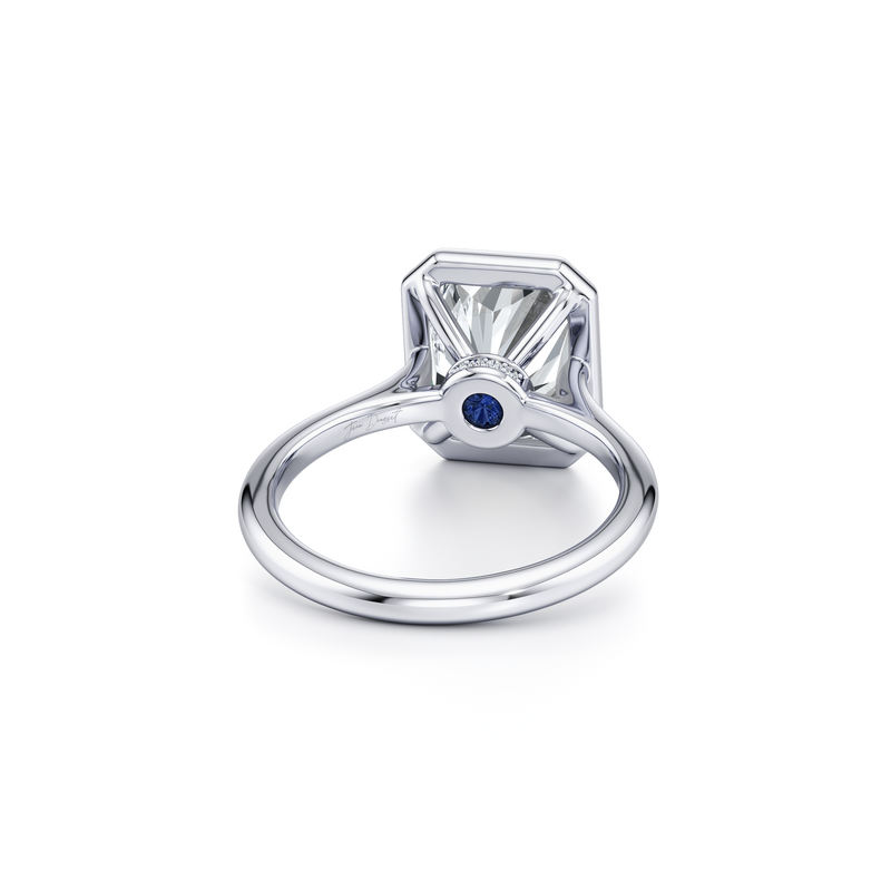 Chelsea Bezel Solitaire Lab Diamond Engagement Ring image 83