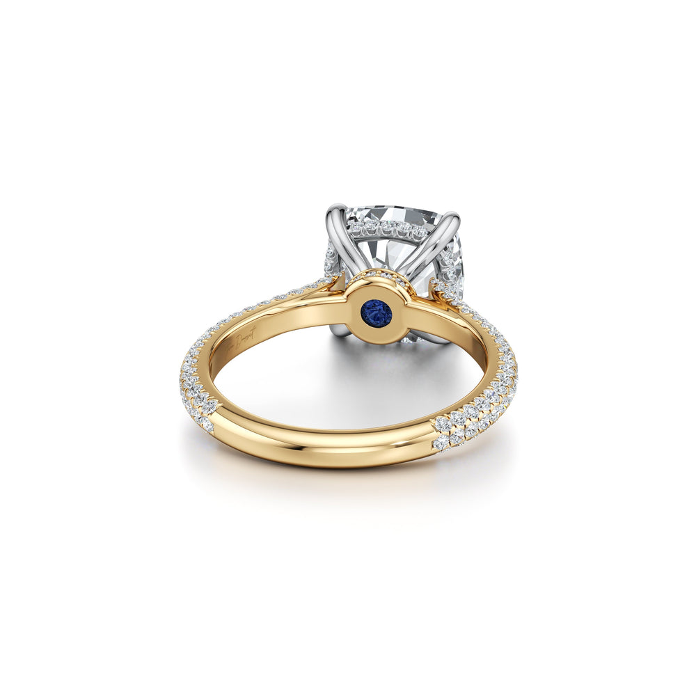 Chelsea Solitaire Lab Diamond Engagement Ring image 3