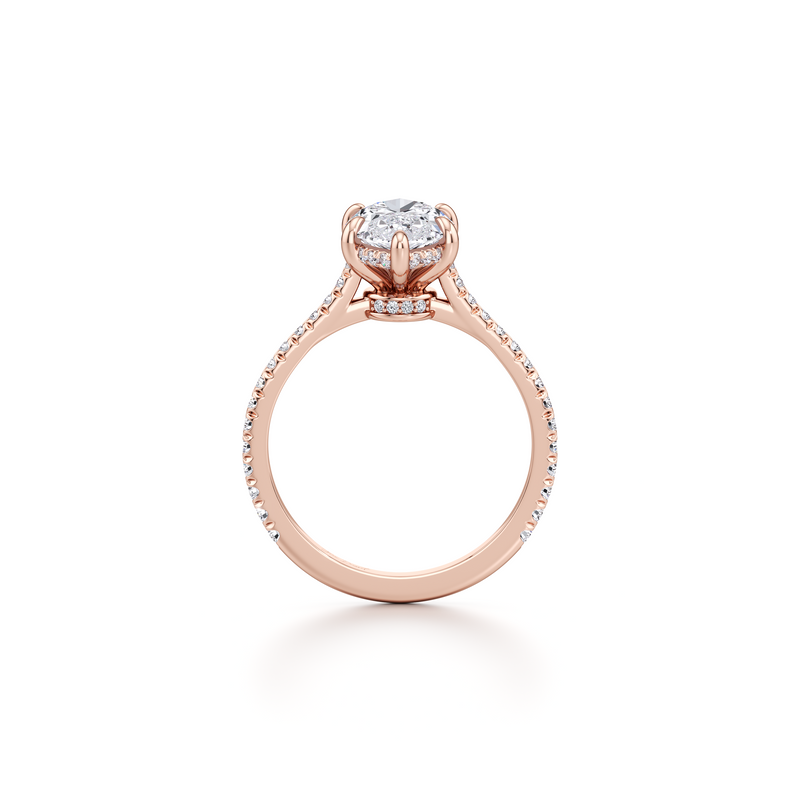 Chelsea Solitaire Lab Diamond Engagement Ring image 32