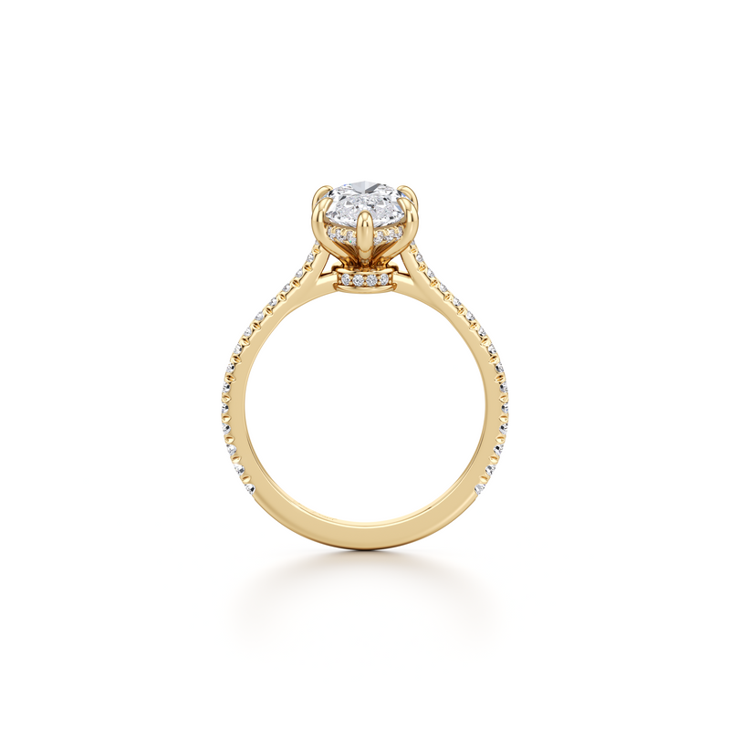 Chelsea Solitaire Lab Diamond Engagement Ring image 36