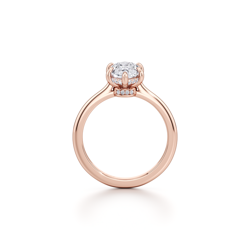Chelsea Solitaire Lab Diamond Engagement Ring image 32