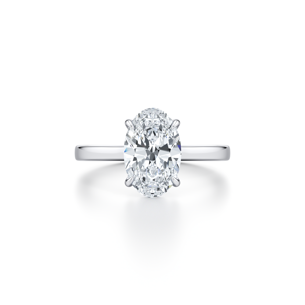 Chelsea Solitaire Lab Diamond Engagement Ring image 1