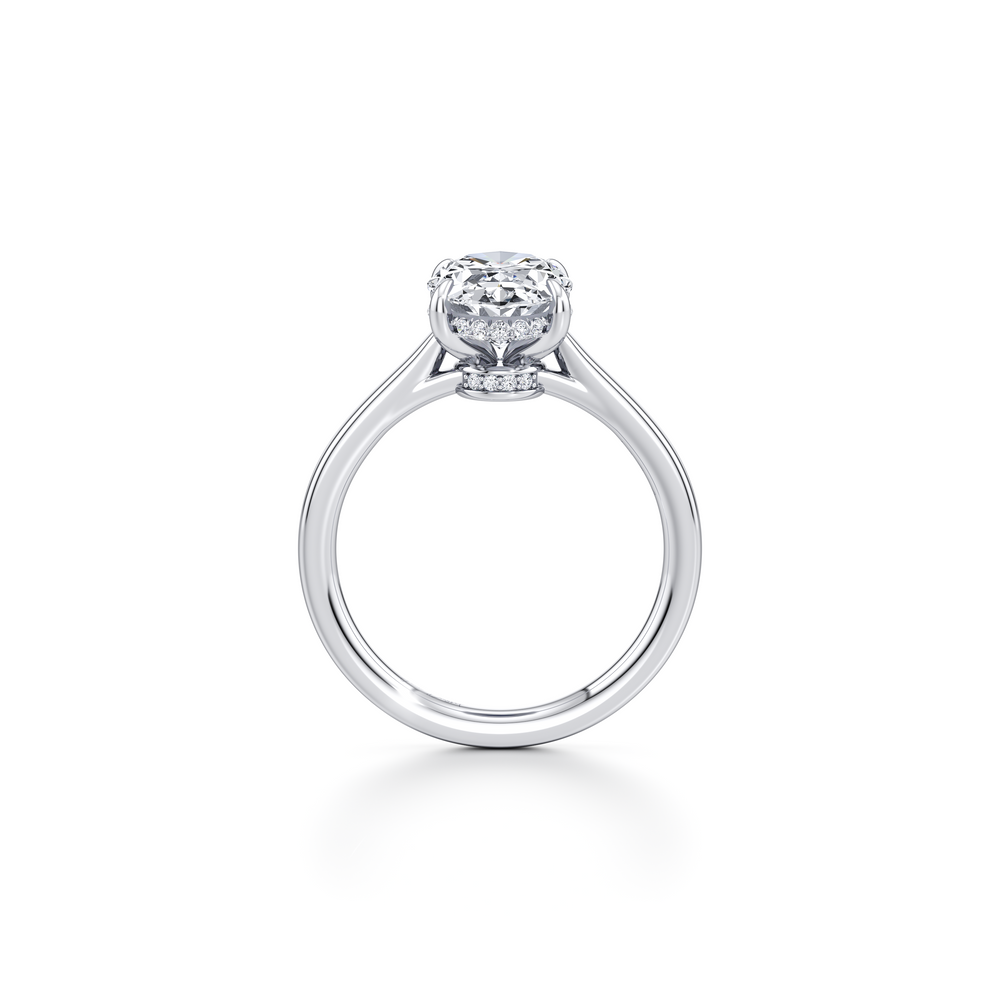 Chelsea Solitaire Lab Diamond Engagement Ring image 4