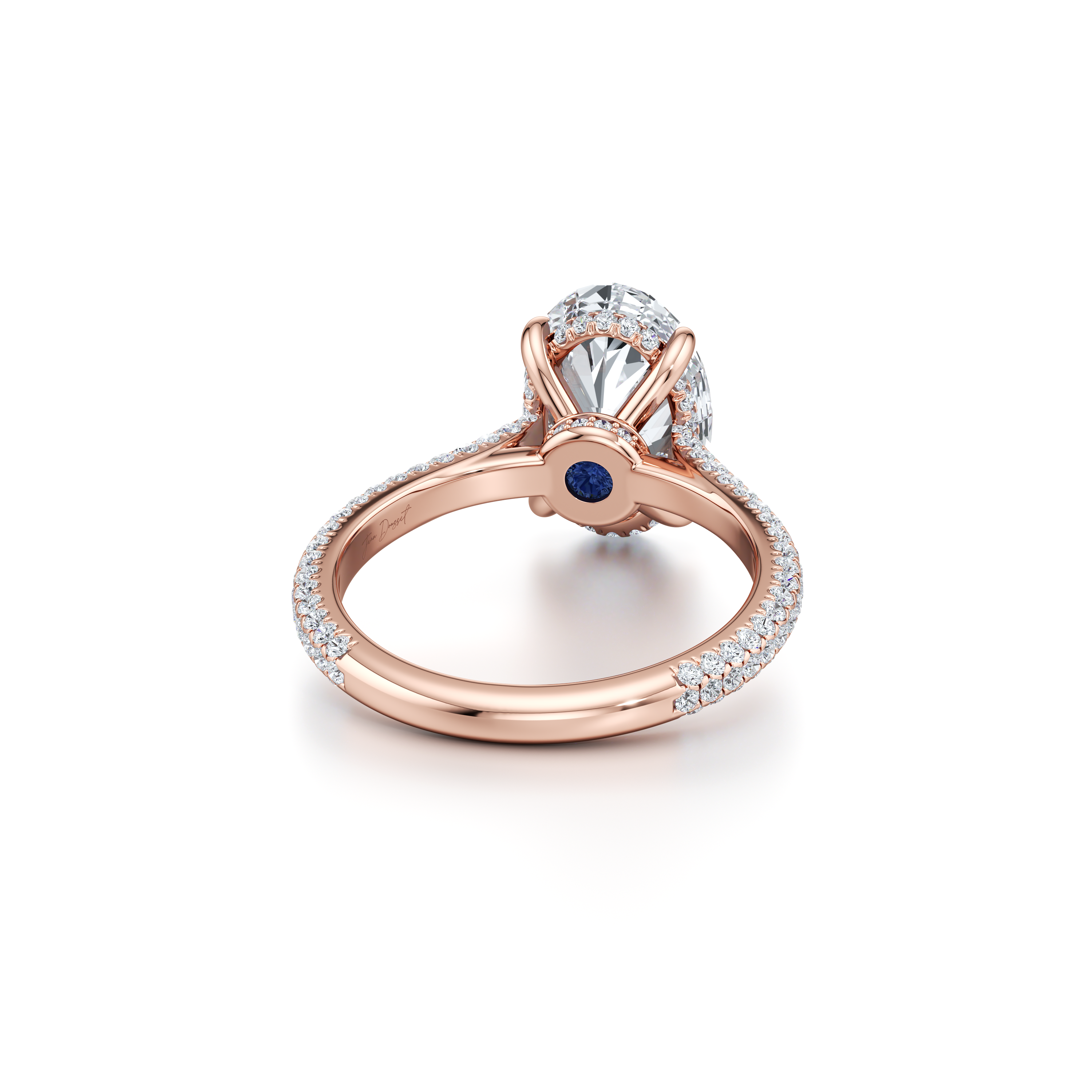 Chelsea Solitaire Lab Diamond Engagement Ring Jean Dousset