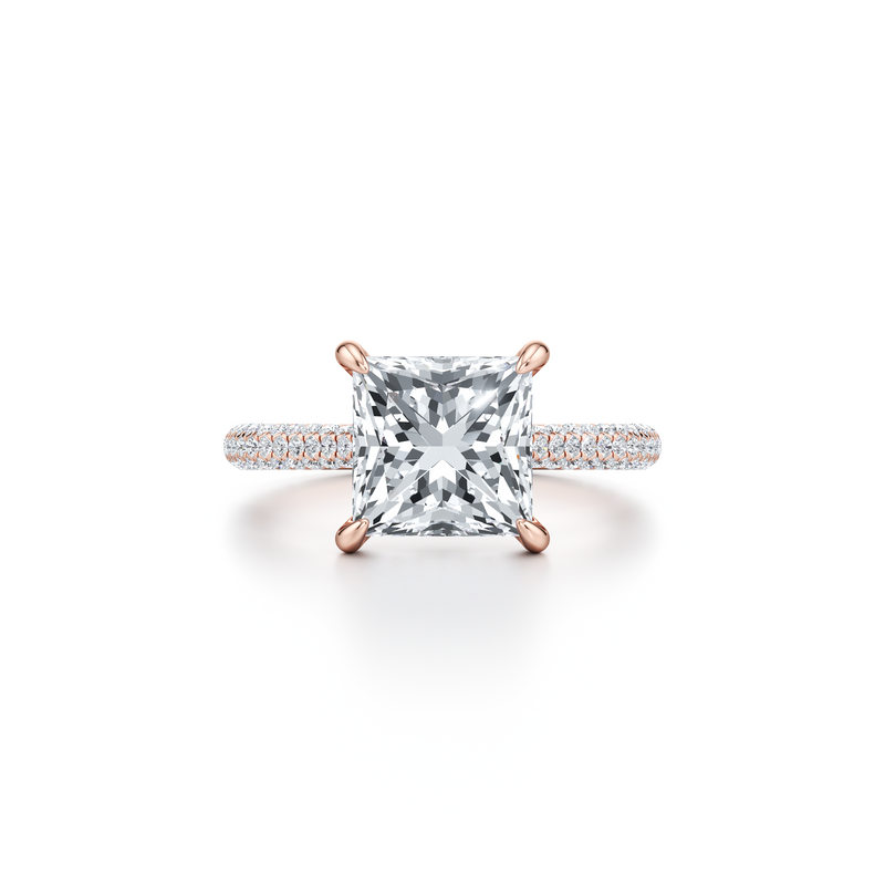 Chelsea Solitaire Lab Diamond Engagement Ring image 5
