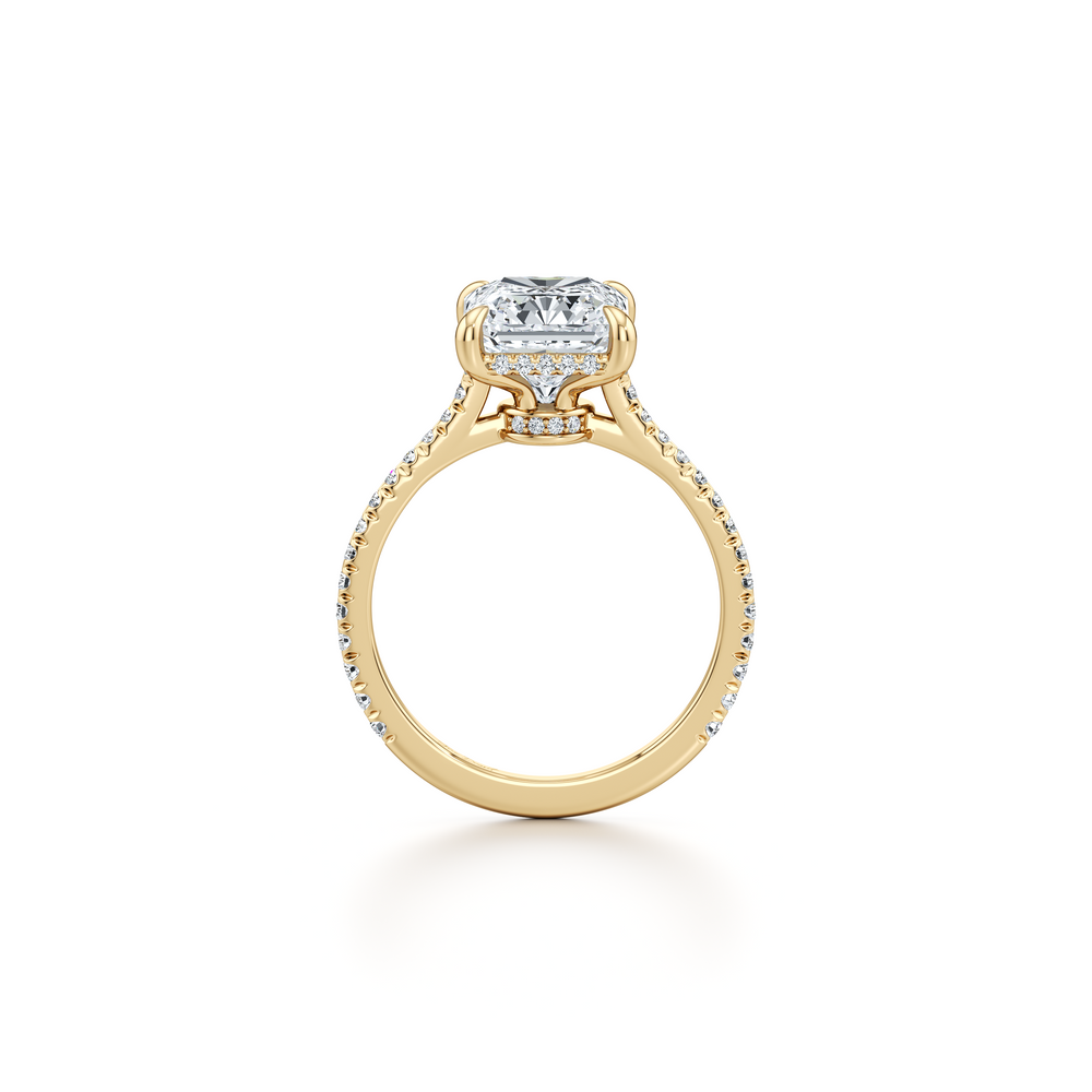 Chelsea Solitaire Lab Diamond Engagement Ring image 4