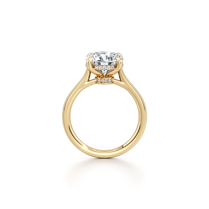 Chelsea Essential Solitaire Lab Diamond Engagement Ring image 4
