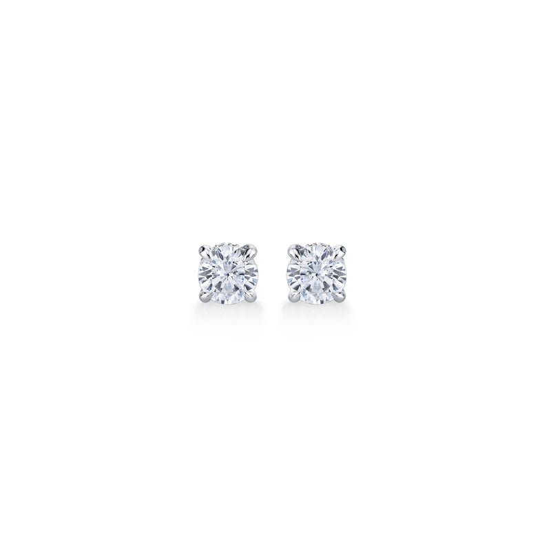 Chelsea Lab Diamond Round Brilliant Studs image 1