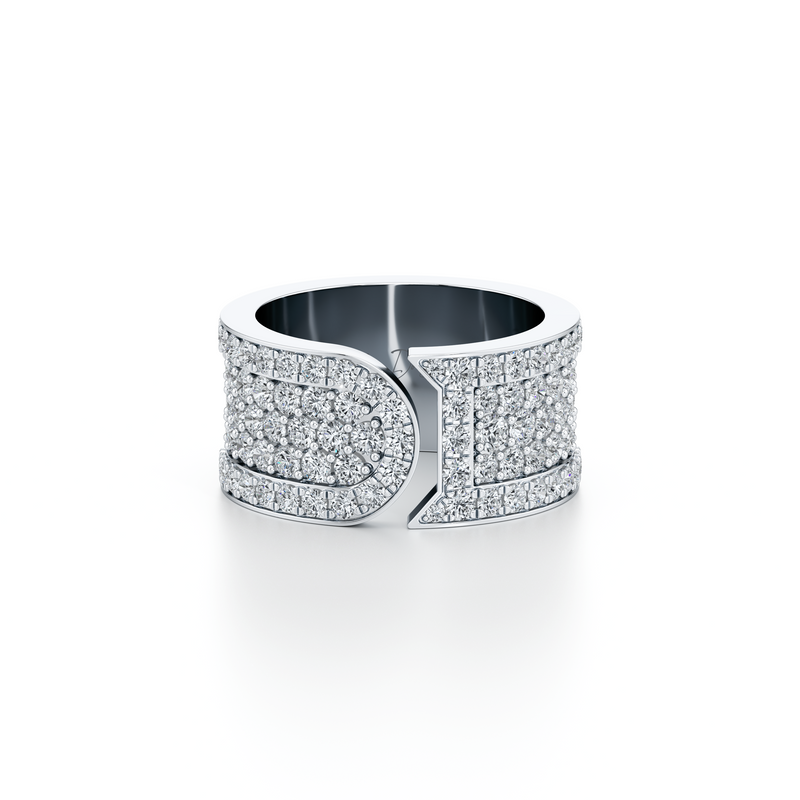 Dousset Pavé Wrap Ring image 6