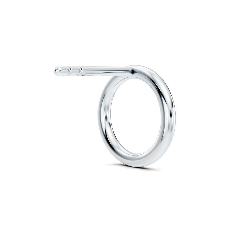 Audrey Front Hoop High Polish Earrings image 15