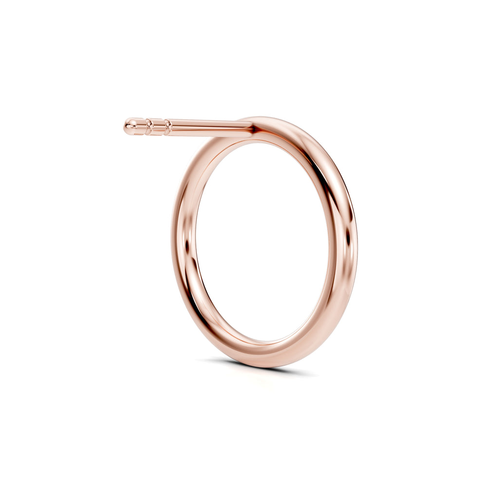 Audrey Front Hoop High Polish Earrings image 27