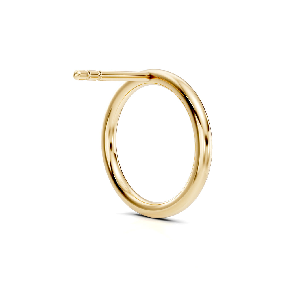 Audrey Front Hoop High Polish Earrings image 23