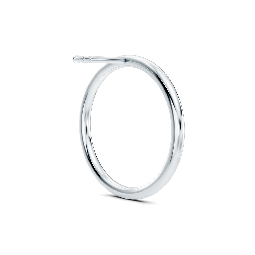 Audrey Front Hoop High Polish Earrings image 47