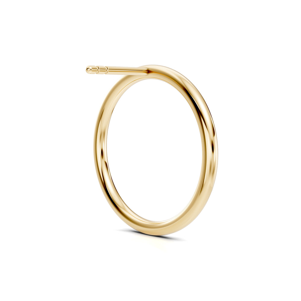 Audrey Front Hoop High Polish Earrings image 39