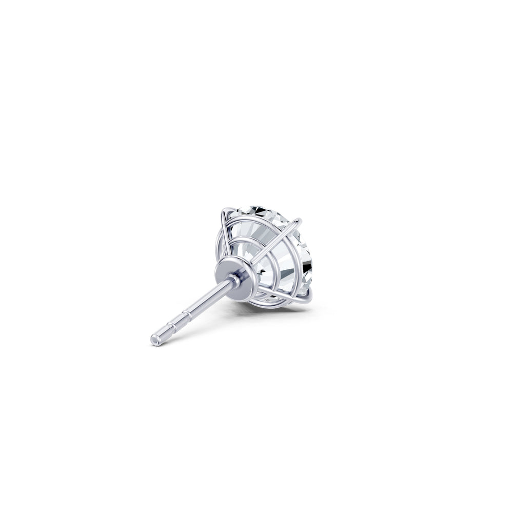 Claire Lab Diamond Round Brilliant Solitaire Studs image 39