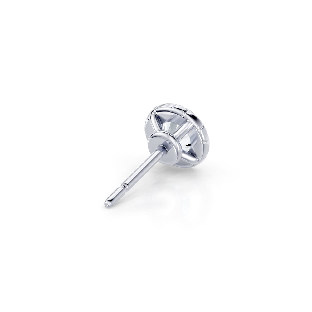Soho Bezel Essential Lab Diamond Round Brilliant Studs image 12