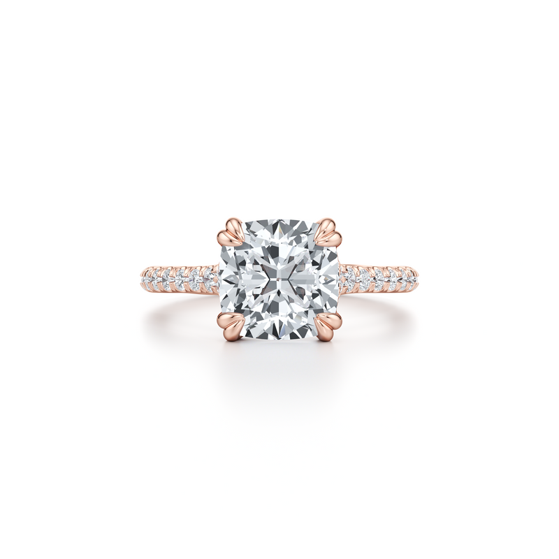 Elle Solitaire Lab Diamond Engagement Ring image 41