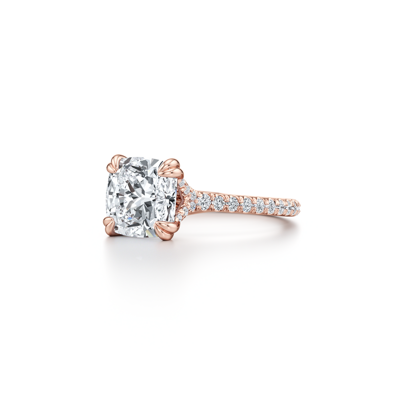 Elle Solitaire Lab Diamond Engagement Ring image 42