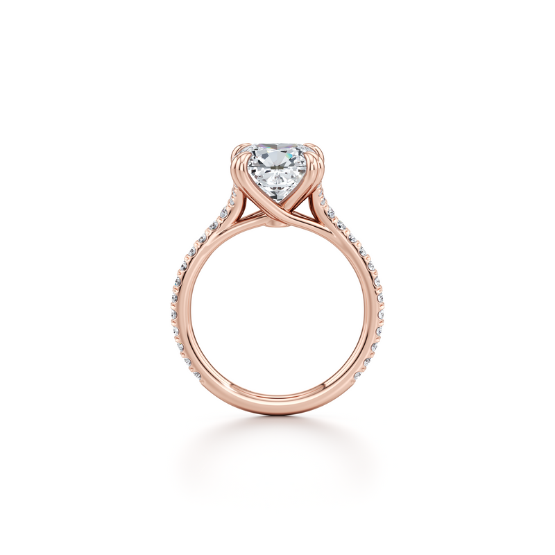 Elle Solitaire Lab Diamond Engagement Ring image 44