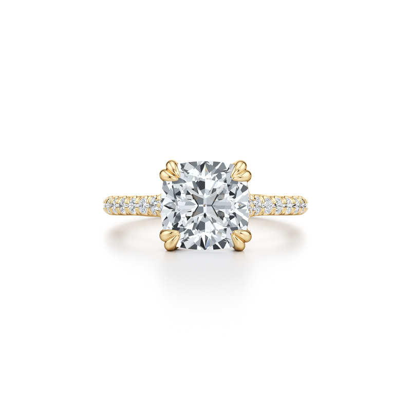 Elle Solitaire Lab Diamond Engagement Ring image 37